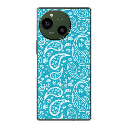 AQUOS R9 SH-51E docomo 高画質仕上げ 背面印刷 ハードケースペイズリー