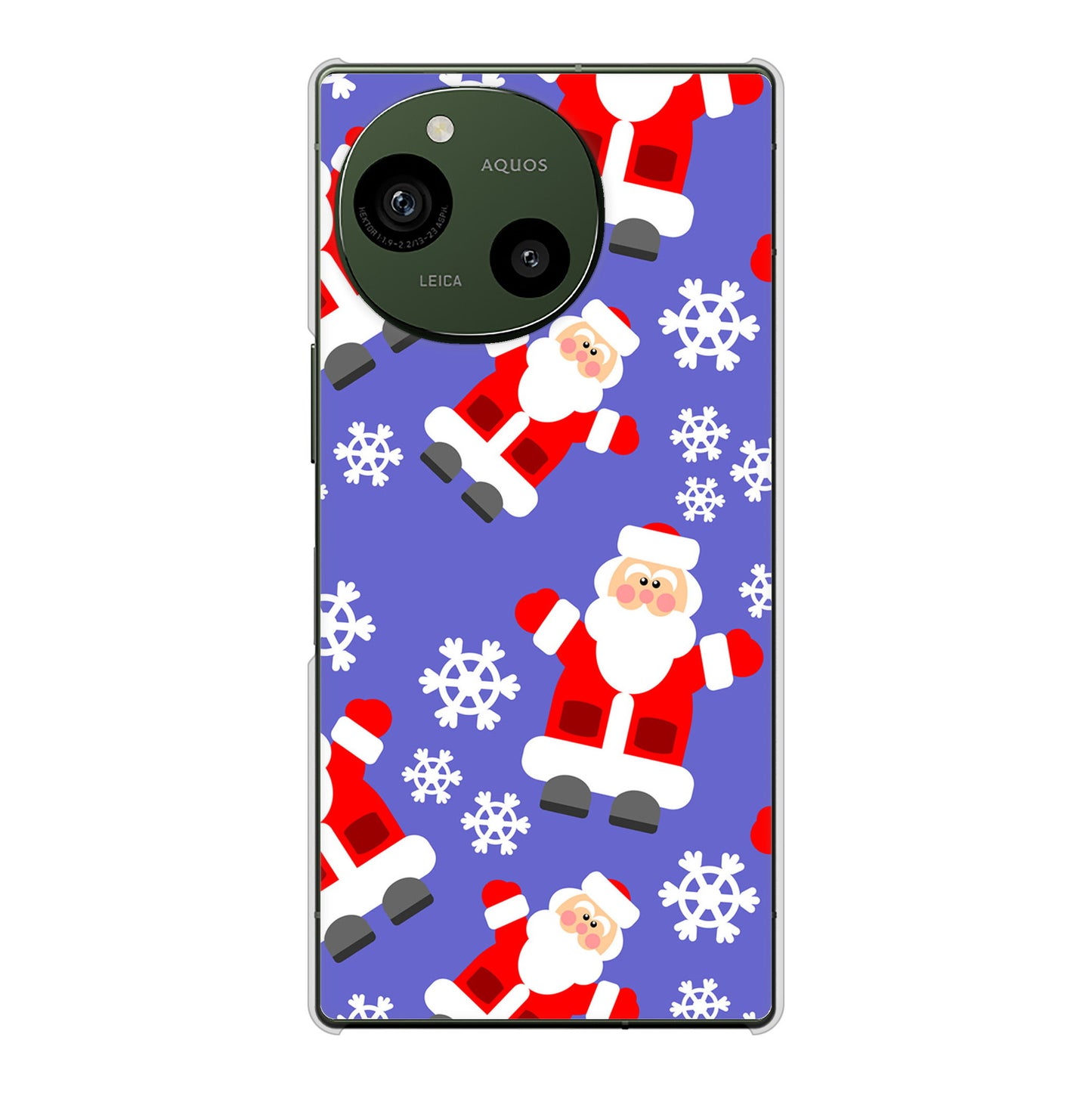 AQUOS R9 SH-51E docomo クリスマス ハードケース 背面印刷