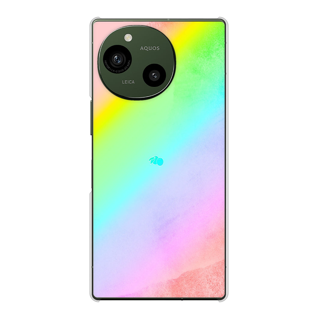 AQUOS R9 SH-51E docomo 高画質仕上げ 背面印刷 ハードケースパステルアート