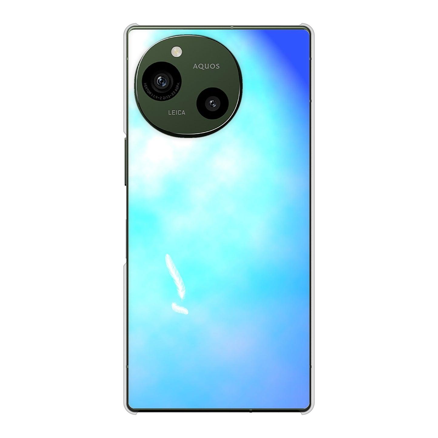 AQUOS R9 SH-51E docomo 高画質仕上げ 背面印刷 ハードケースパステルアート