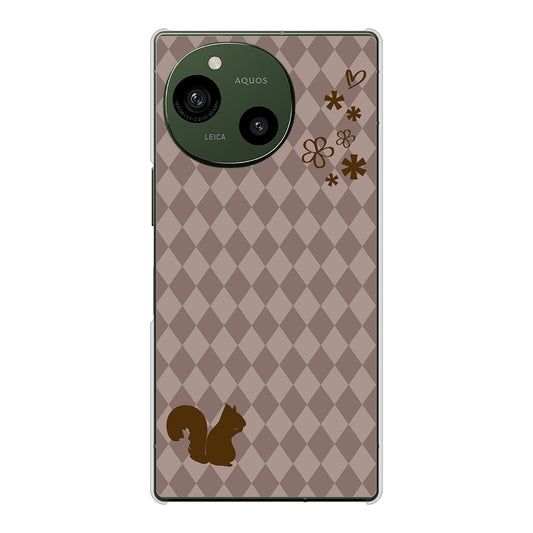 AQUOS R10 SH-51F docomo 515 リス ハードケース 背面印刷