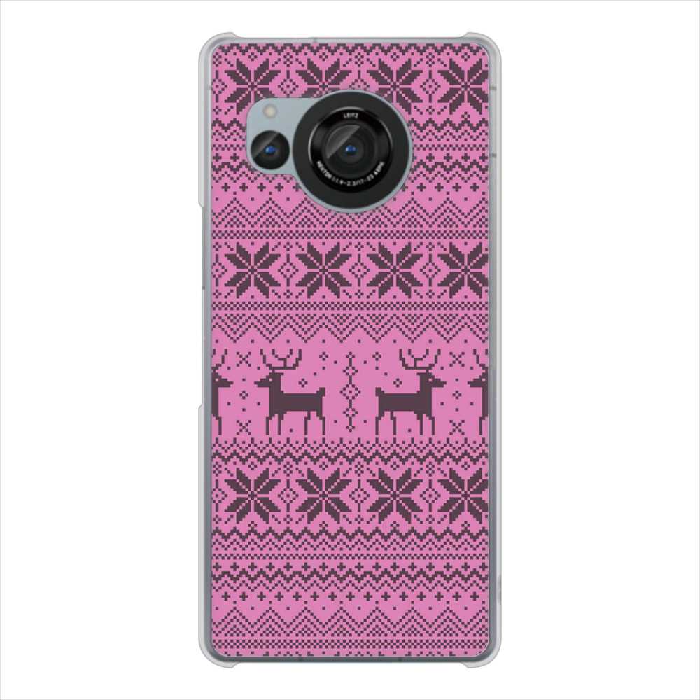 AQUOS R8 SH-52D docomo クリスマス ハードケース 背面印刷