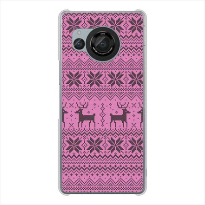 AQUOS R8 SH-52D docomo クリスマス ハードケース 背面印刷