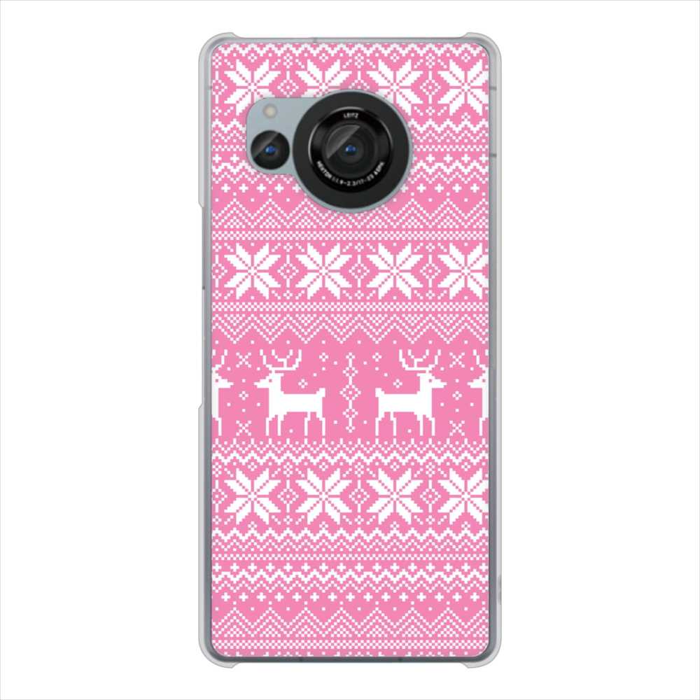 AQUOS R8 SH-52D docomo クリスマス ハードケース 背面印刷