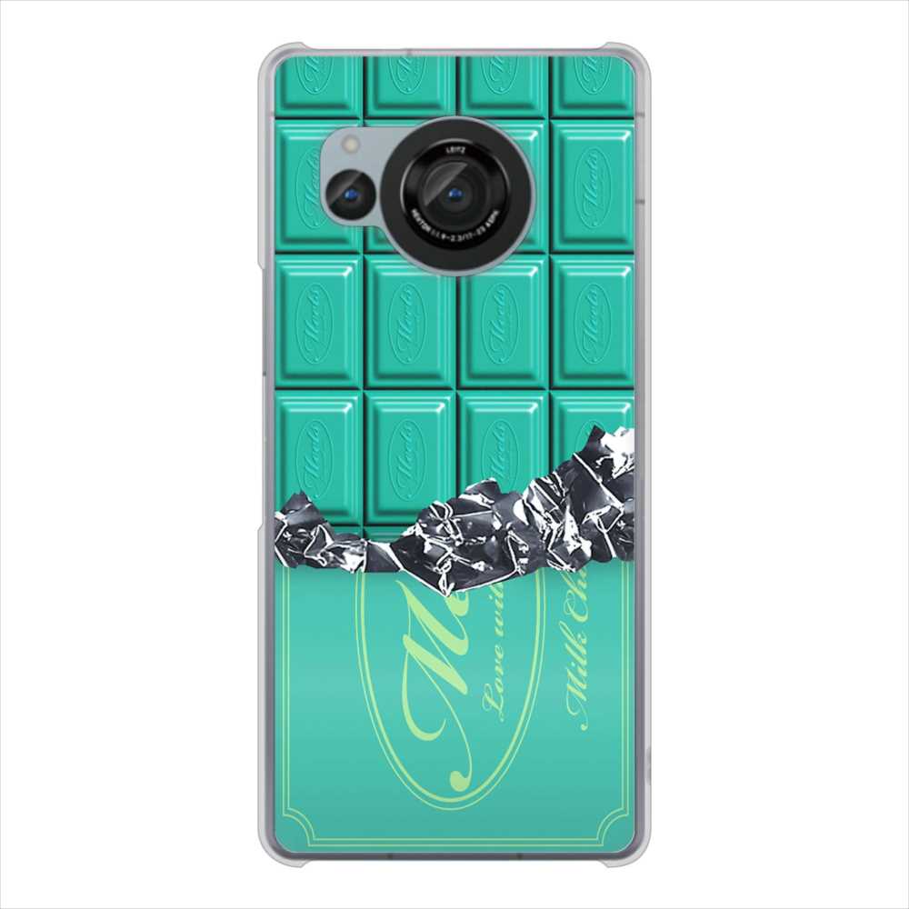 AQUOS R8 SH-52D docomo 板チョコ ハードケース 背面印刷