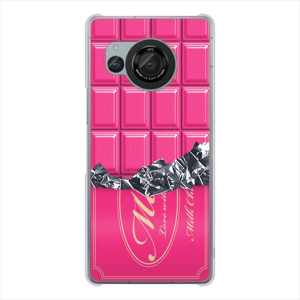 AQUOS R8 SH-52D docomo 板チョコ ハードケース 背面印刷