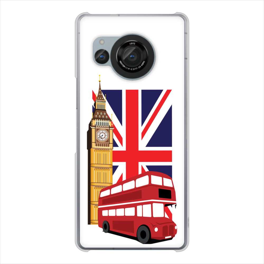 AQUOS R8 SH-52D docomo イギリスの風景 ハードケース 背面印刷
