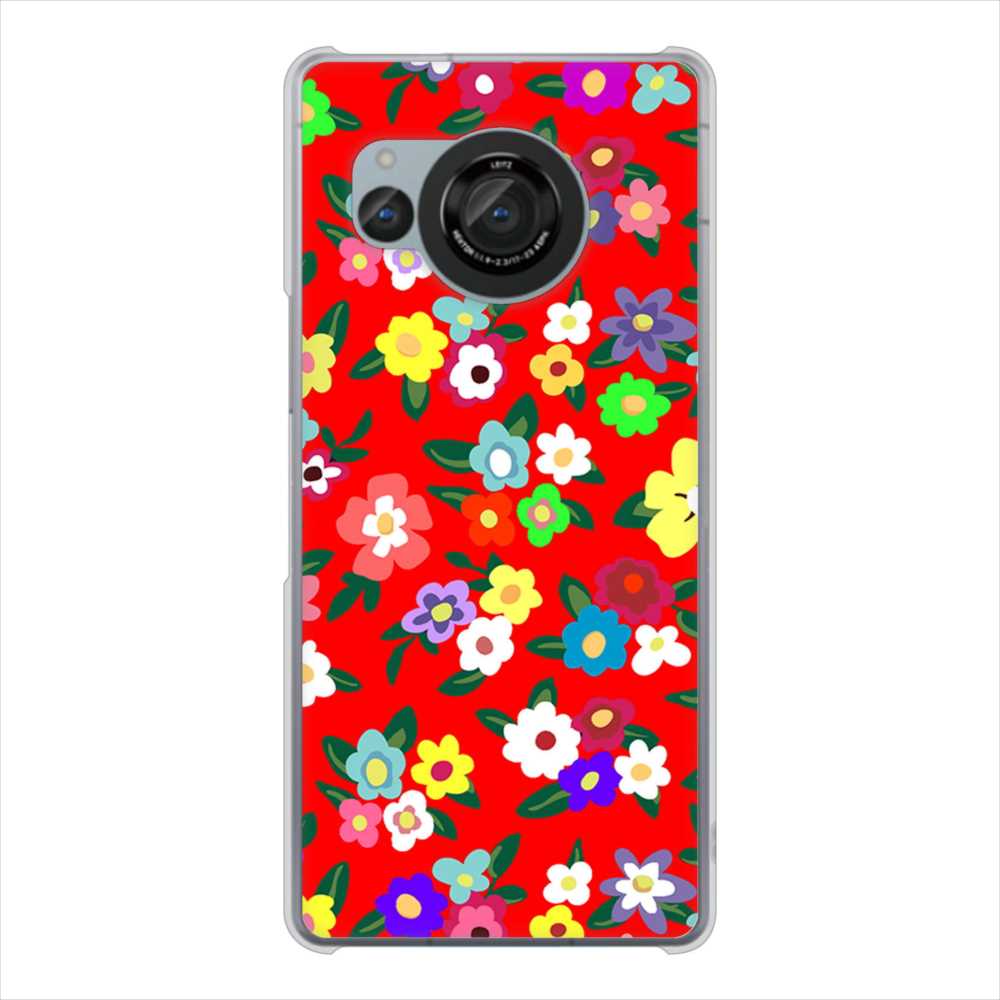 AQUOS R8 SH-52D docomo リバティプリント ハードケース 背面印刷