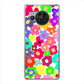 AQUOS R8 SH-52D docomo ルーズフラワー ハードケース 背面印刷