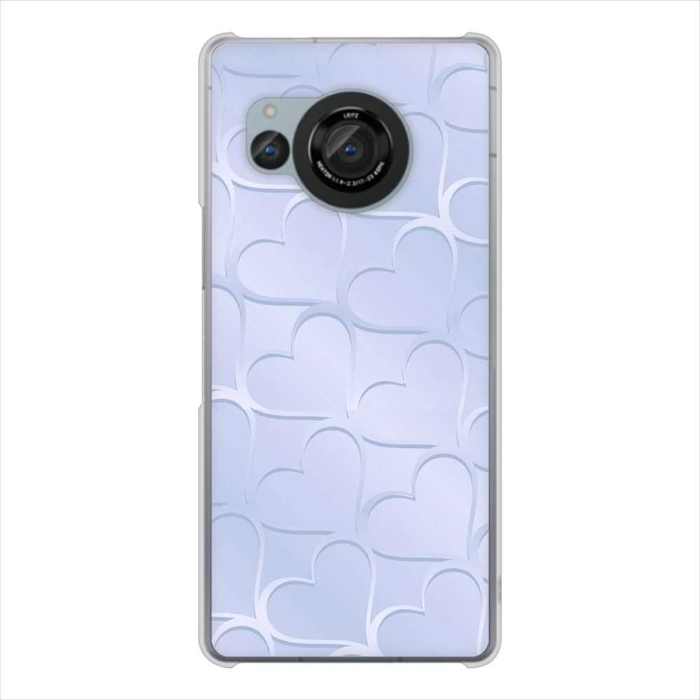AQUOS R8 SH-52D docomo かくれハート ハードケース 背面印刷