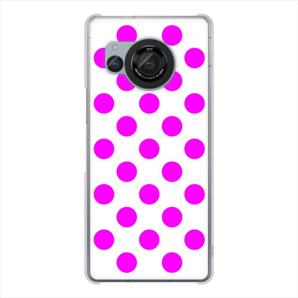 AQUOS R8 SH-52D docomo シンプルビッグ ハードケース 背面印刷