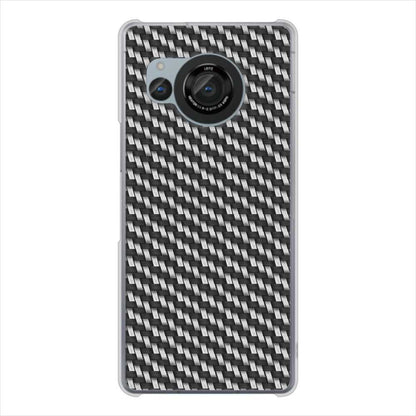 AQUOS R8 SH-52D docomo カーボン ハードケース 背面印刷
