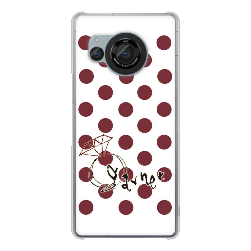AQUOS R8 SH-52D docomo 大野詠舟 誕生石 ハードケース 背面印刷