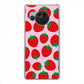AQUOS R8 SH-52D docomo 小さいイチゴ模様 ハードケース 背面印刷