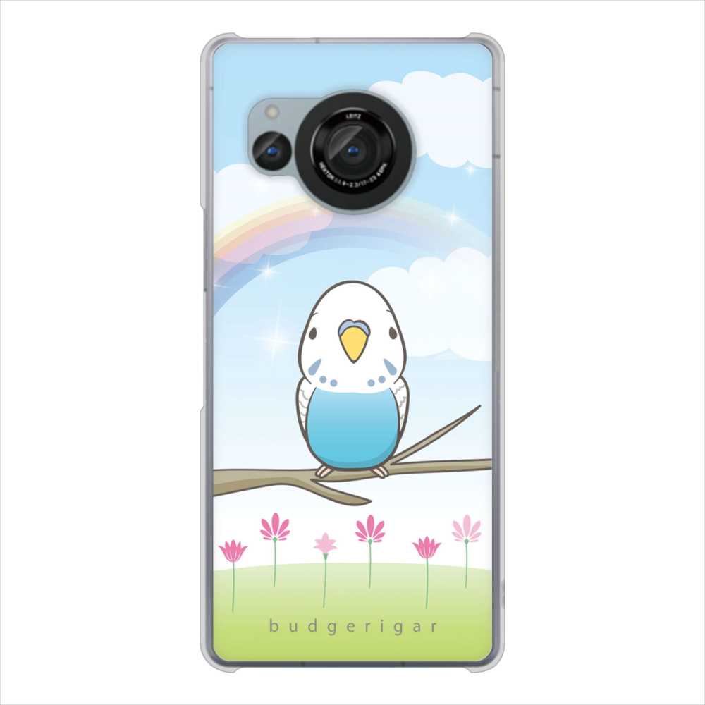 AQUOS R8 SH-52D docomo セキセイインコ ハードケース 背面印刷