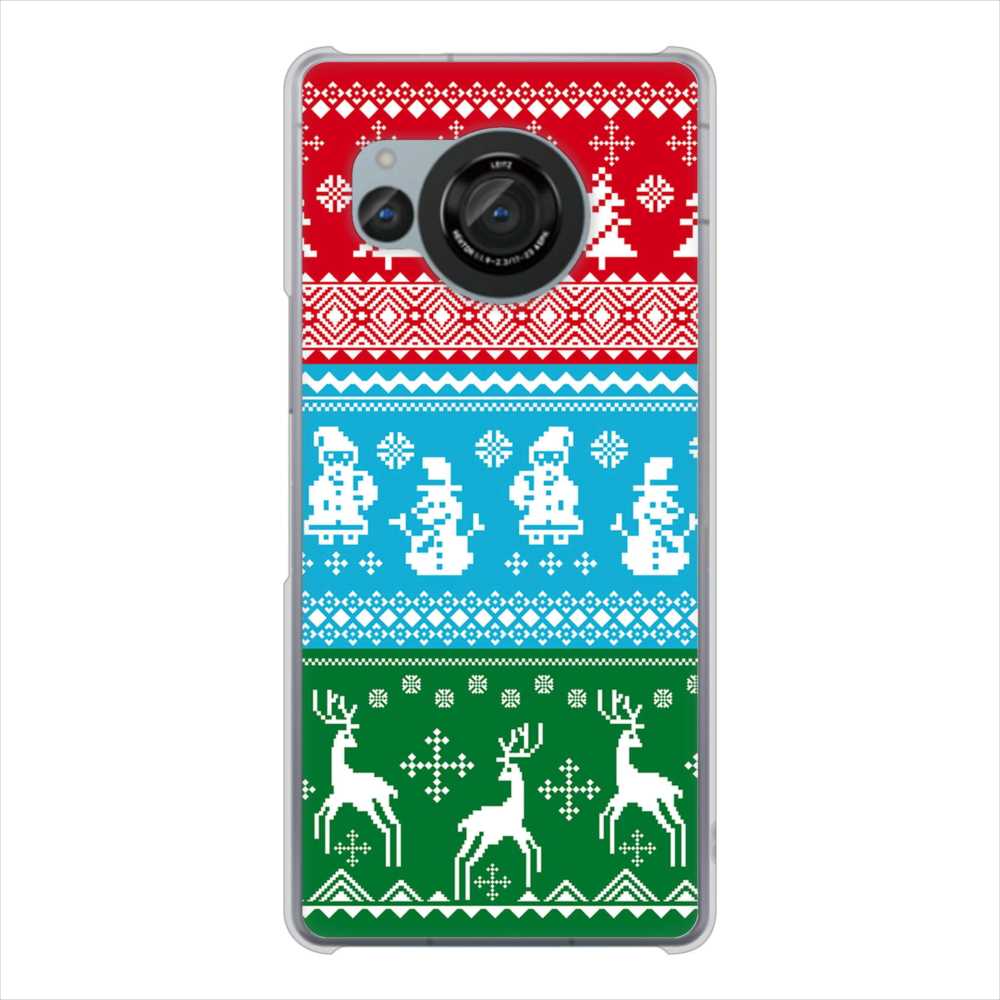 AQUOS R8 SH-52D docomo クリスマス ハードケース 背面印刷