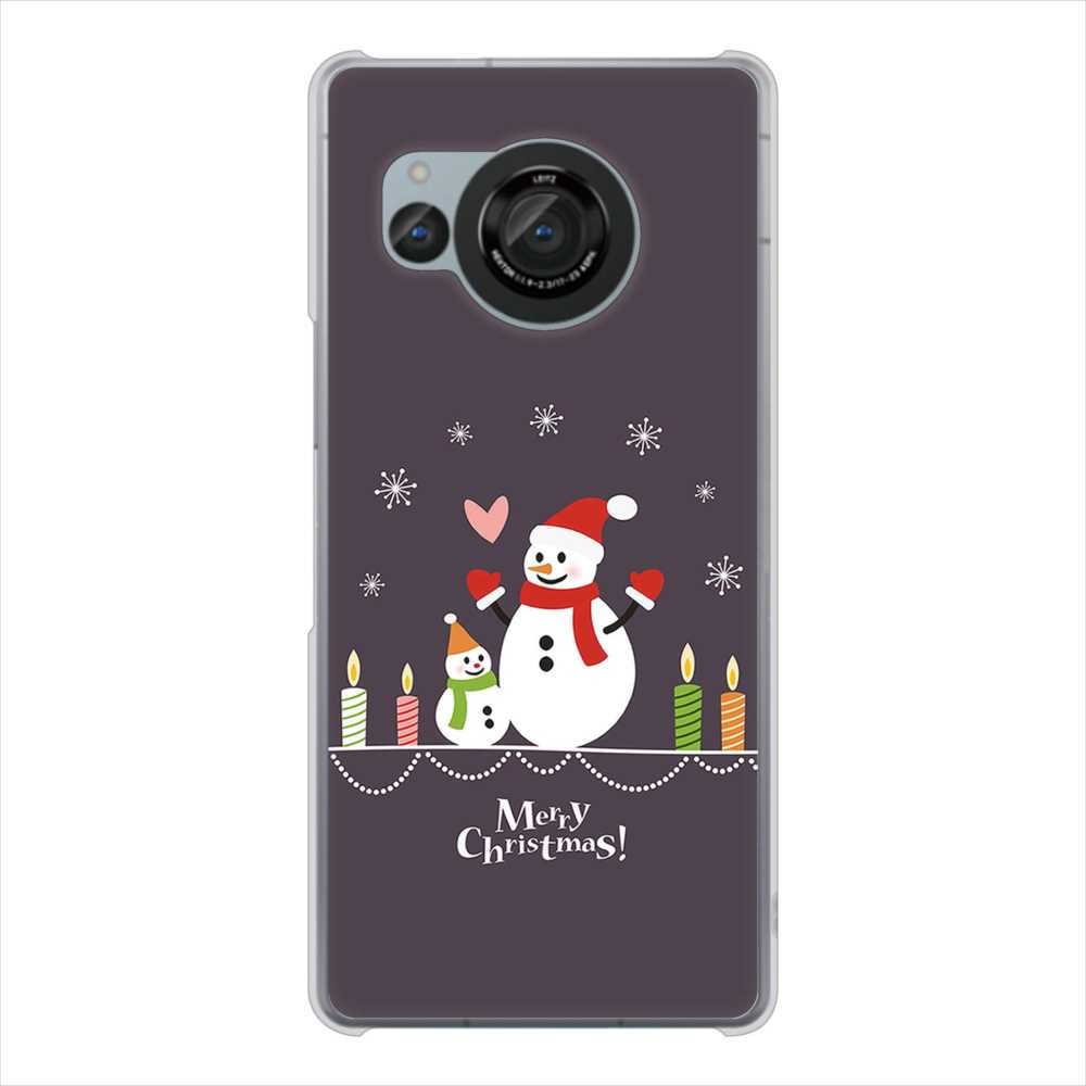 AQUOS R8 SH-52D docomo クリスマス ハードケース 背面印刷