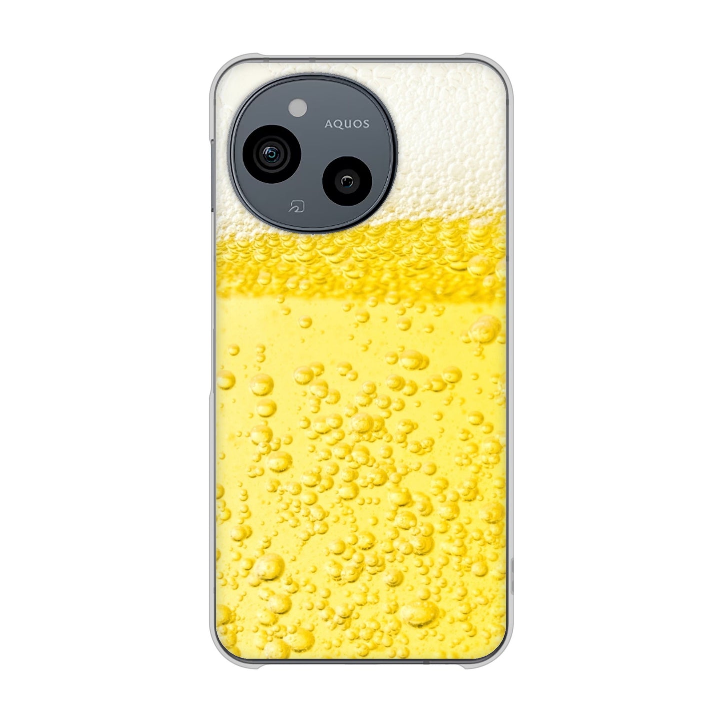 AQUOS sense9 SH-53E docomo 生ビール ハードケース 背面印刷