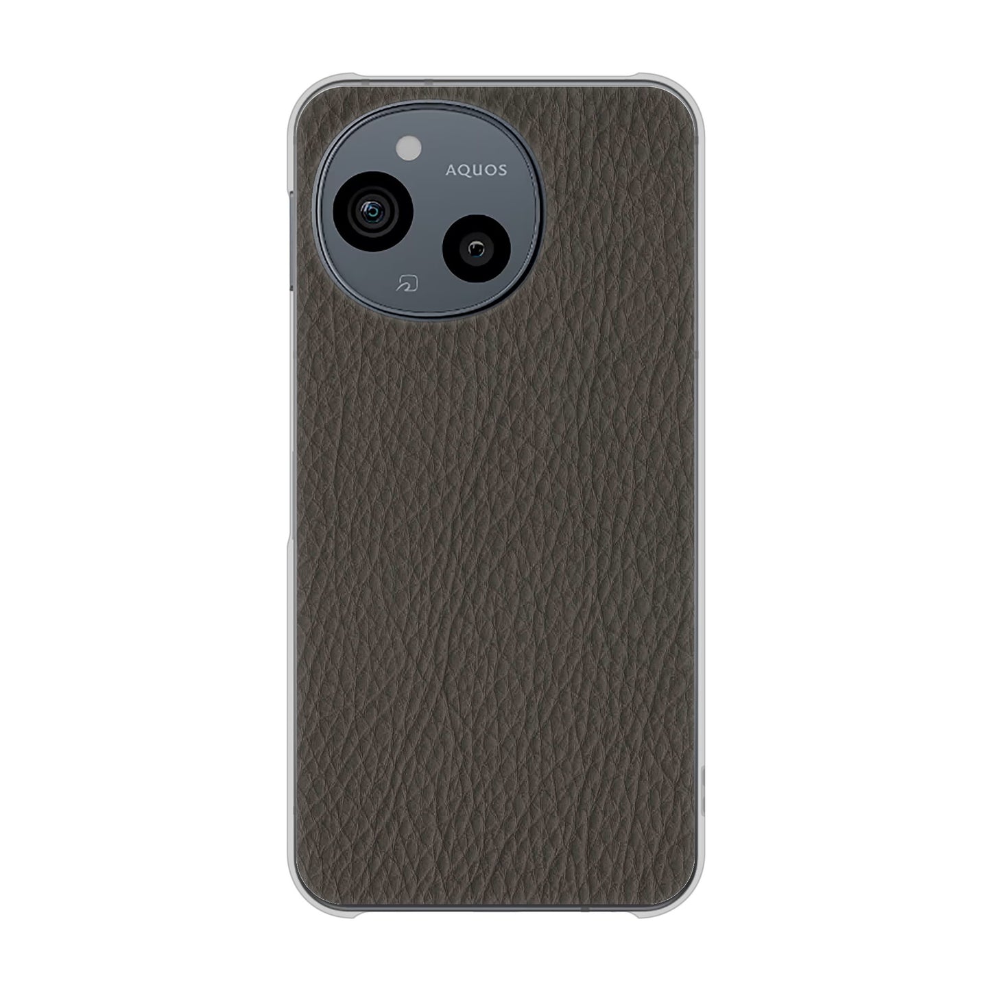 AQUOS sense9 SH-53E docomo レザー風 ハードケース 背面印刷