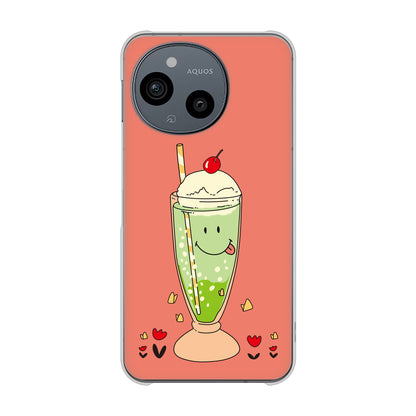 AQUOS sense9 SH-53E docomo スイーツイラスト ハードケース 背面印刷