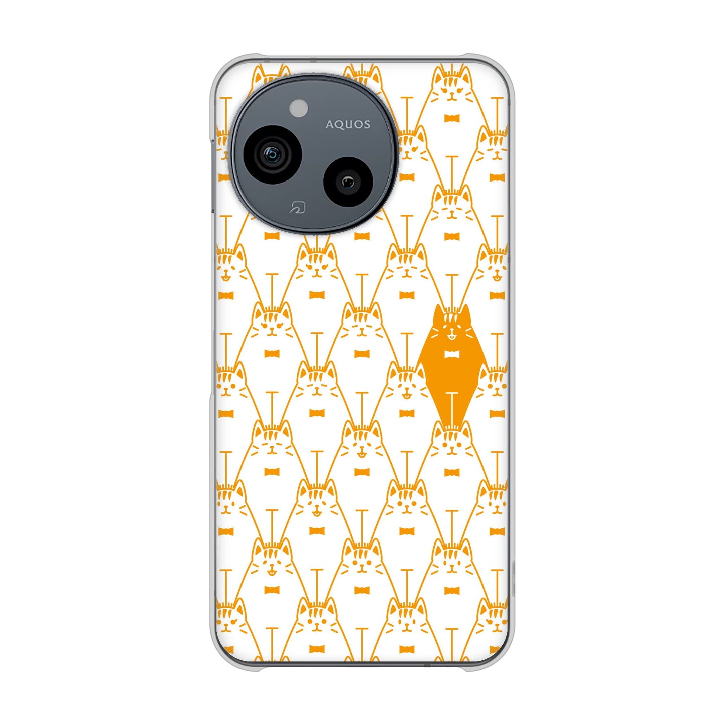 AQUOS sense9 SH-53E docomo パターンアニマル ハードケース 背面印刷