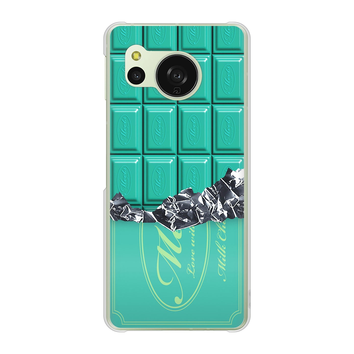 AQUOS sense8 SH-54D docomo 板チョコ ハードケース 背面印刷