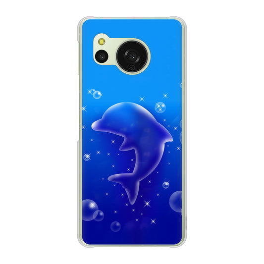 AQUOS sense8 SH-54D docomo 海の守り神 ハードケース 背面印刷