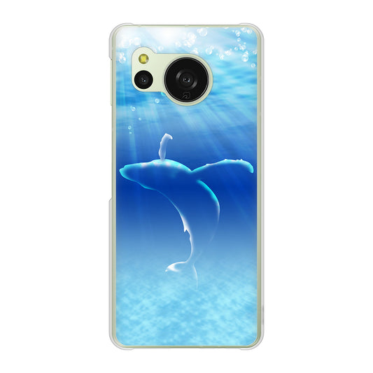 AQUOS sense8 SH-54D docomo 海の守り神 ハードケース 背面印刷