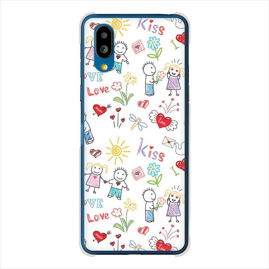 BASIO active SHG09 au 高画質仕上げ 背面印刷 ハードケースカップル＆ファミリー