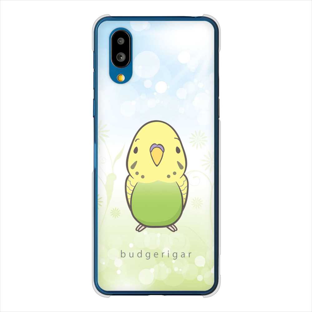 BASIO active SHG09 au セキセイインコ ハードケース 背面印刷