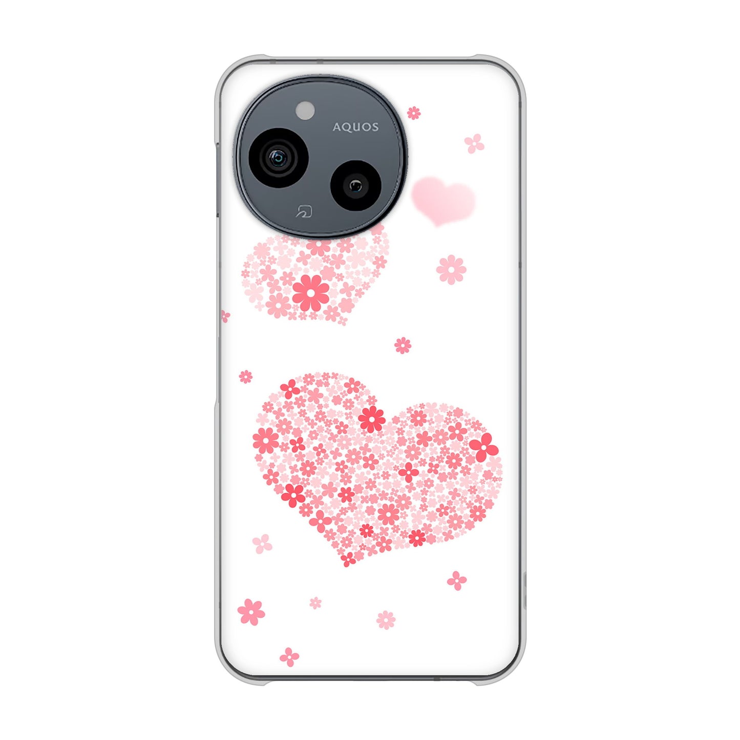 AQUOS sense9 SHG14 au ビッグハート ハードケース 背面印刷