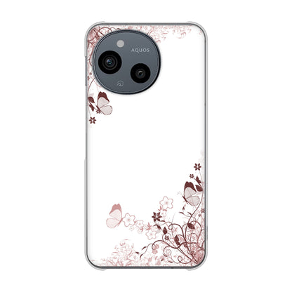 AQUOS sense9 SH-M29 バタフライ ハードケース 背面印刷