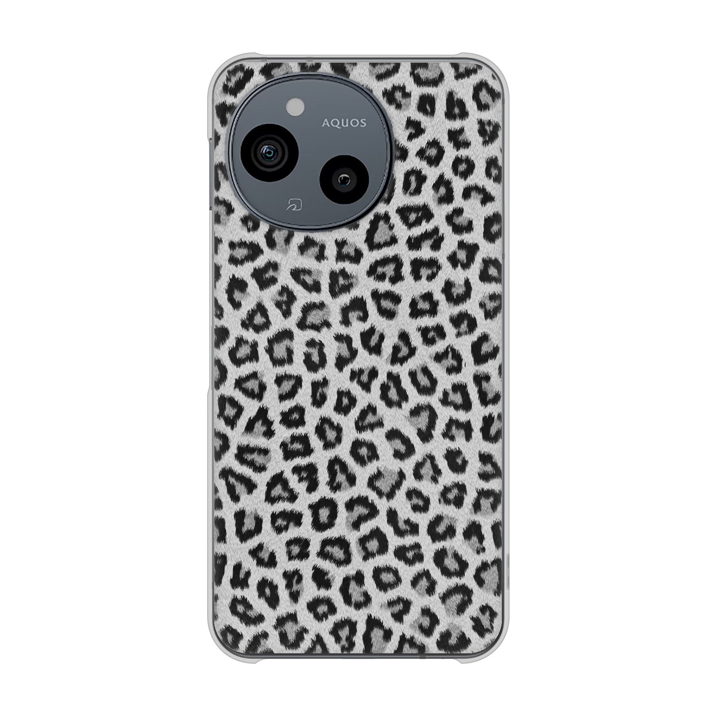 AQUOS sense9 SH-M29 ヒョウ柄ベーシックS ハードケース 背面印刷