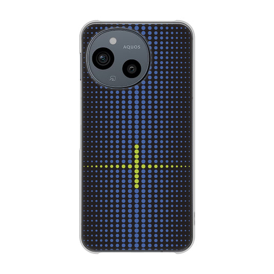 AQUOS sense9 SH-M29 IB907 グラデーションドット ハードケース 背面印刷