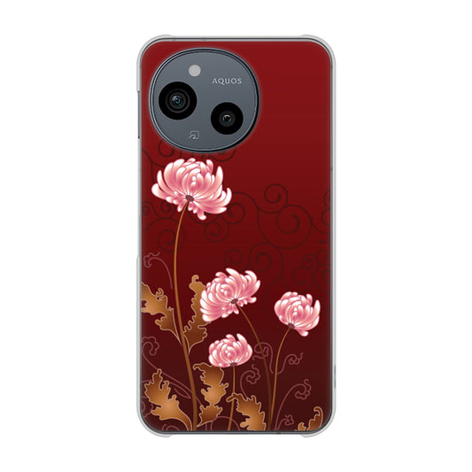 AQUOS sense10 SH-M33 375 優美な菊 ハードケース 背面印刷