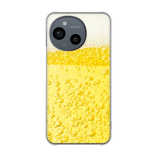 AQUOS sense10 SH-M33 生ビール ハードケース 背面印刷
