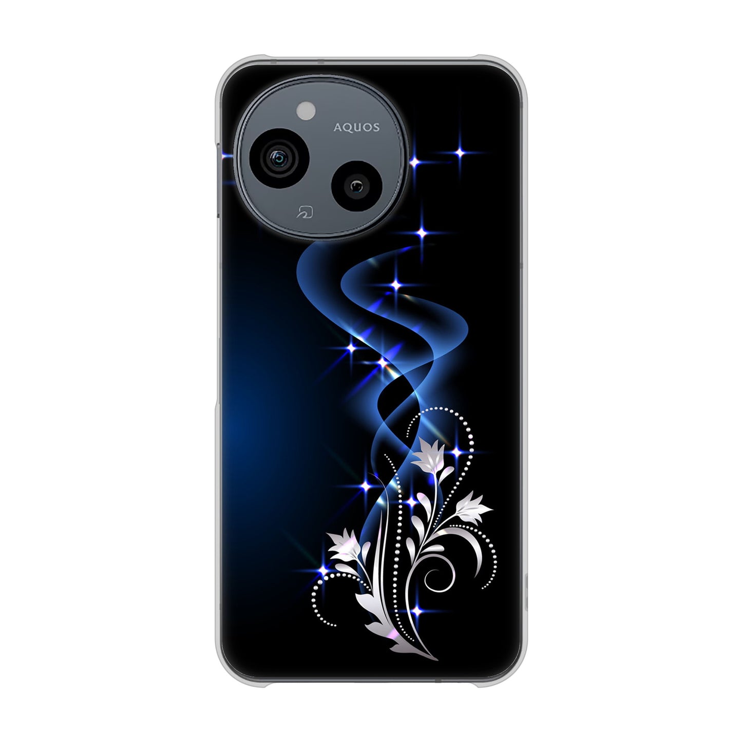 AQUOS sense10 SH-M33 1278 華より昇る流れ ハードケース 背面印刷