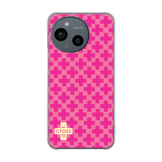 AQUOS sense10 SH-M33 クロスドット ハードケース 背面印刷