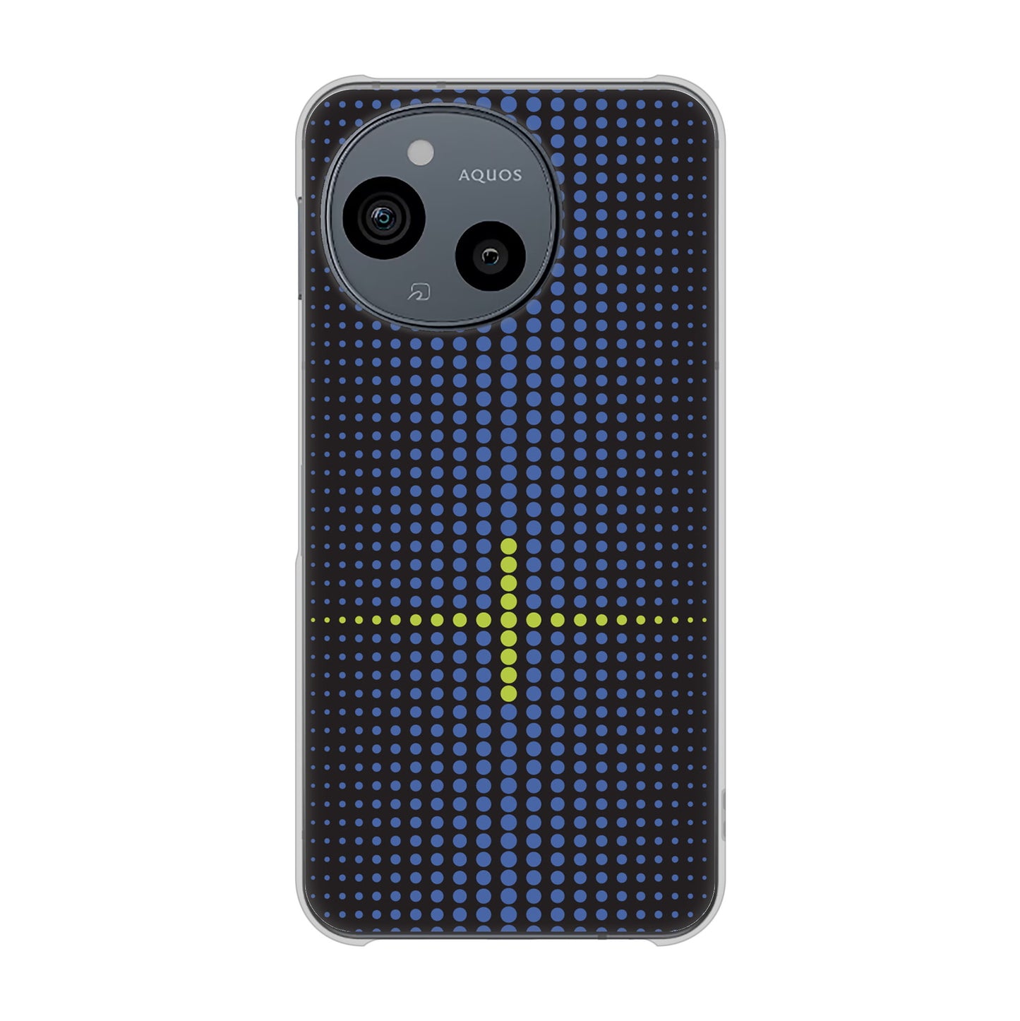 AQUOS sense10 SH-M33 IB907 グラデーションドット ハードケース 背面印刷