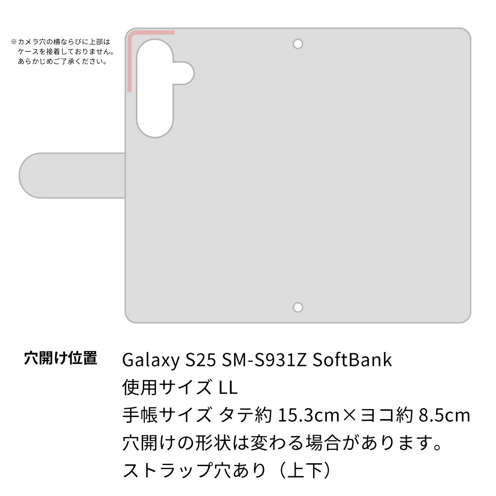Galaxy S25 SM-S931Z SoftBank インド刺繍 サイドマグネット くすみカラー スマホケース手帳型