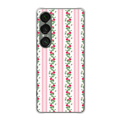Xperia 1 VII SO-51F docomo イングリッシュガーデン ハードケース 背面印刷