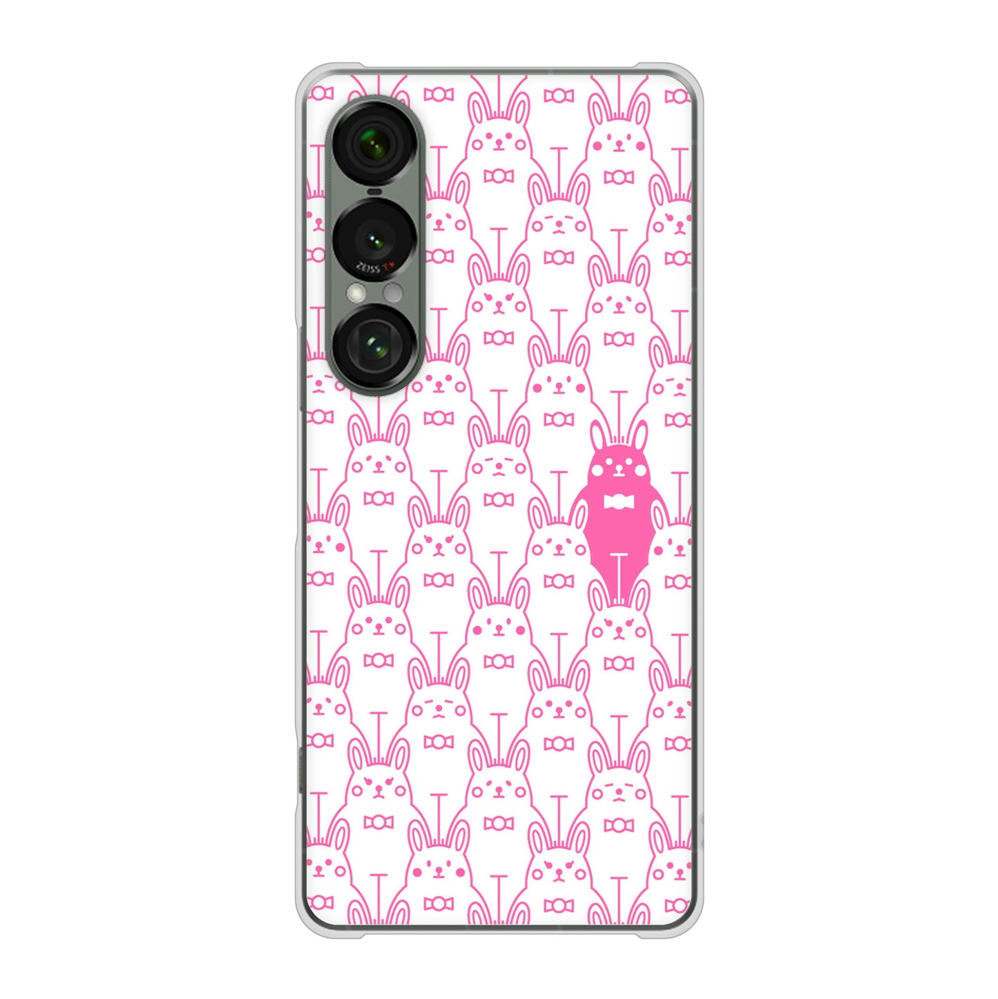 Xperia 1 VII SO-51F docomo パターンアニマル ハードケース 背面印刷