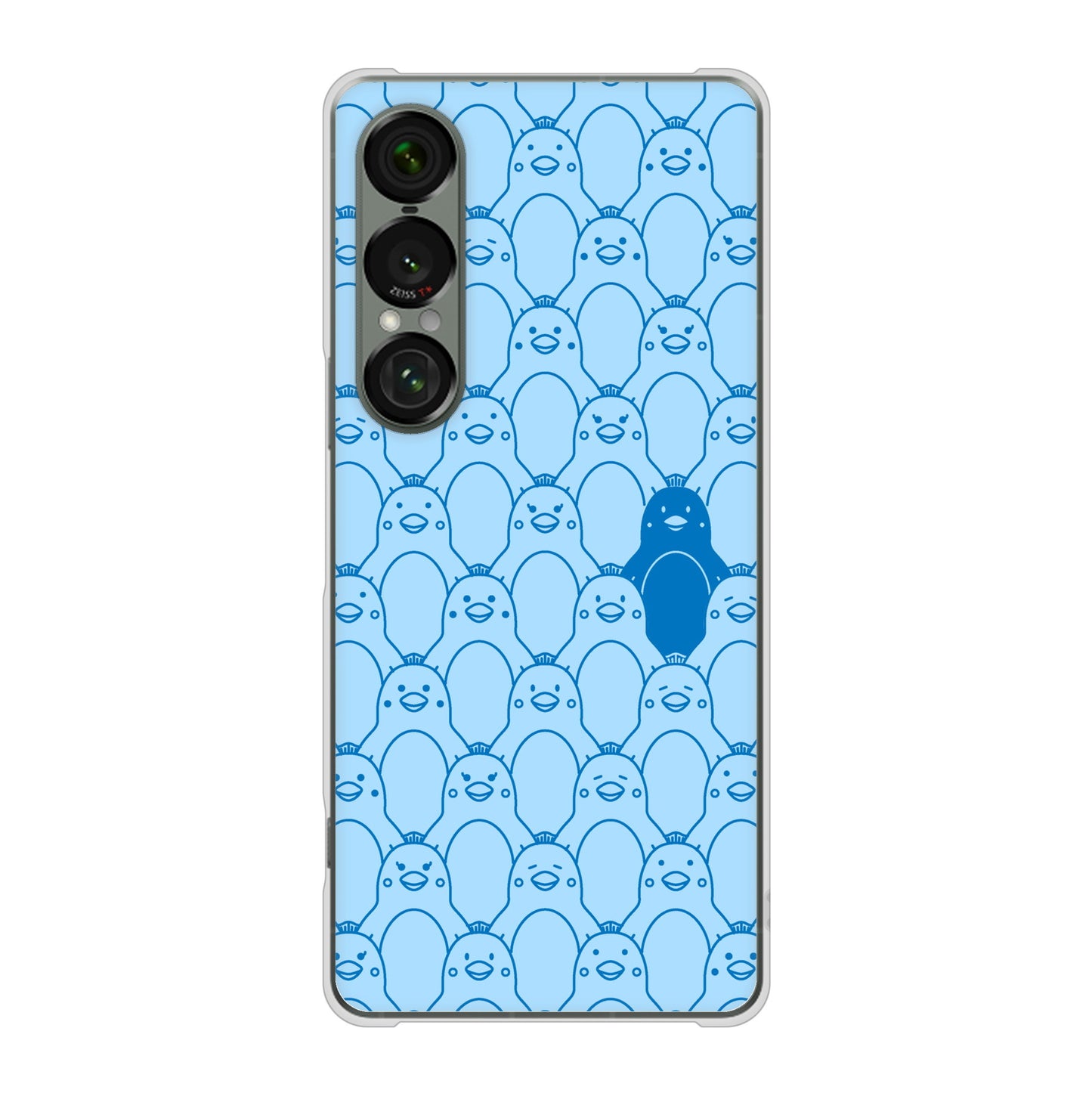 Xperia 1 VII SO-51F docomo パターンアニマル ハードケース 背面印刷