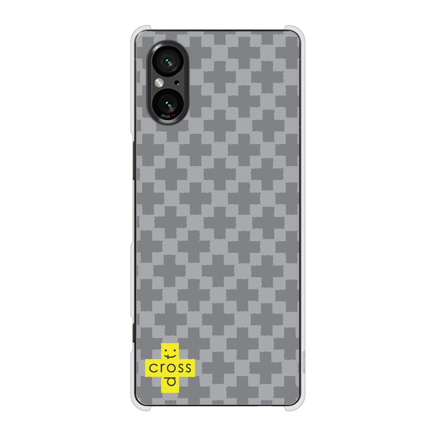 Xperia 5 V SO-53D docomo クロスドット ハードケース 背面印刷