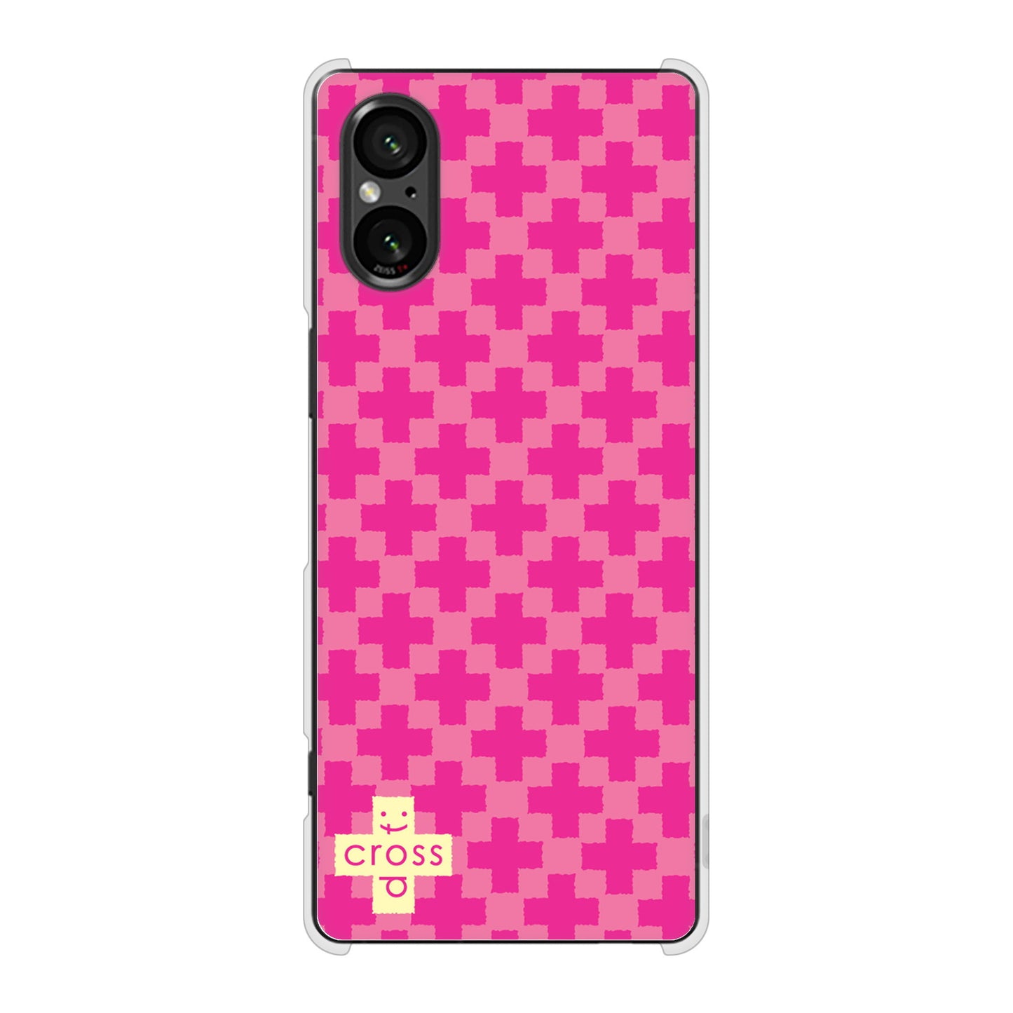 Xperia 5 V SO-53D docomo クロスドット ハードケース 背面印刷