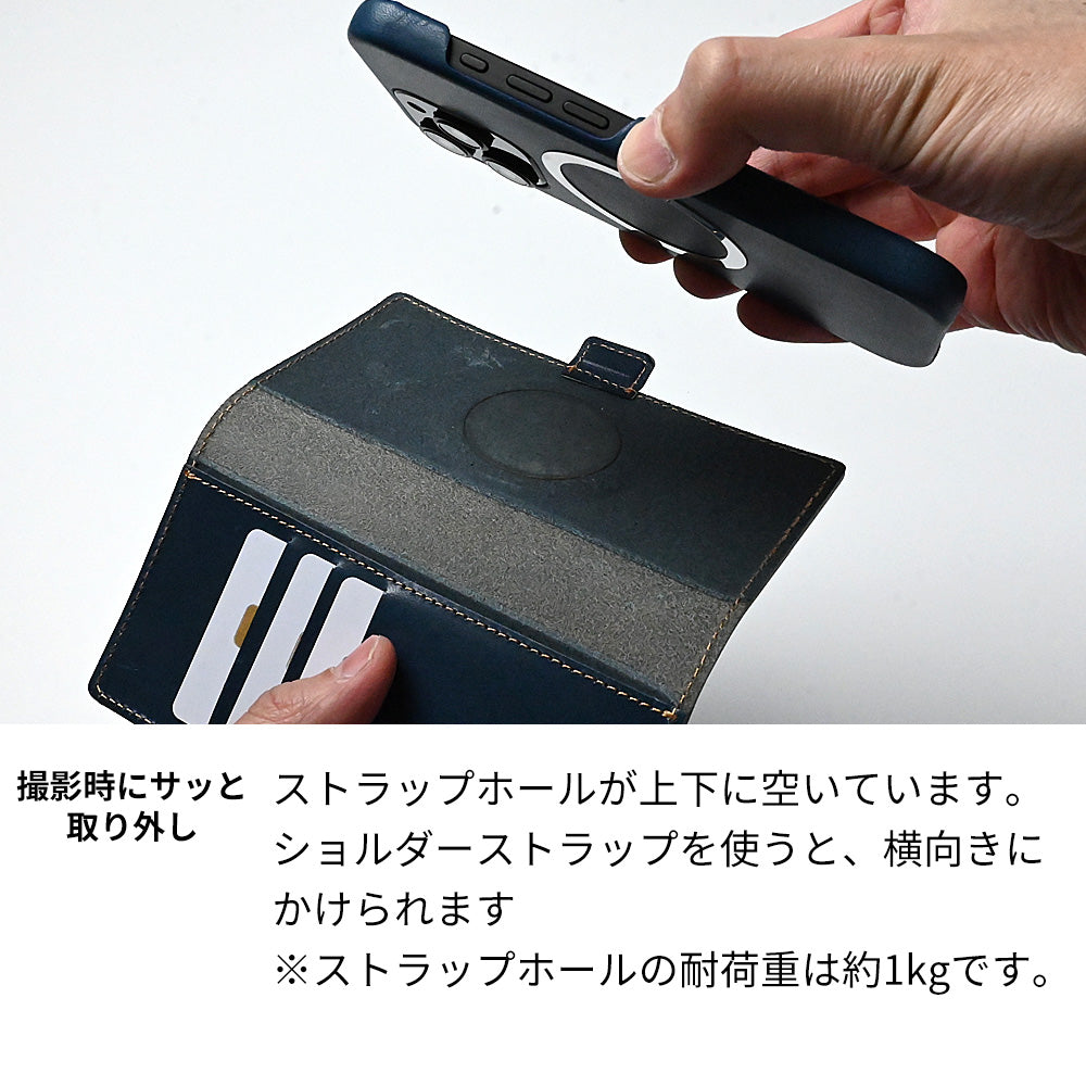 iPhone 11 Pro レンズ完全保護 栃木レザー 手帳型ケース MagSafe対応 CAMHIDE
