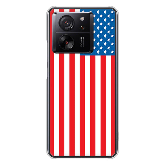 Xiaomi 13T XIG04 au 国旗 ハードケース 背面印刷