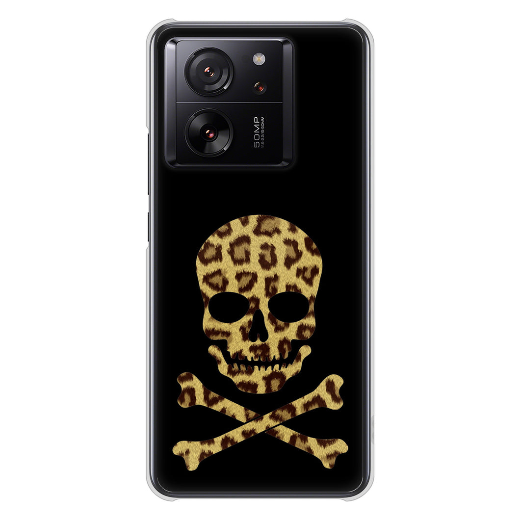 Xiaomi 13T XIG04 au 高画質仕上げ 背面印刷 ハードケースドクロフレーム