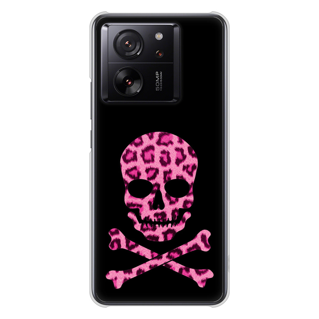 Xiaomi 13T XIG04 au 高画質仕上げ 背面印刷 ハードケースドクロフレーム