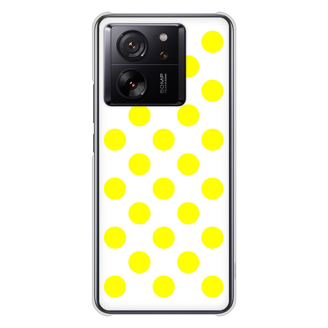 Xiaomi 13T XIG04 au 高画質仕上げ 背面印刷 ハードケースシンプルビッグ